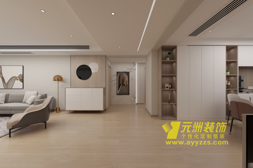 大美城·200㎡·现代简约风格